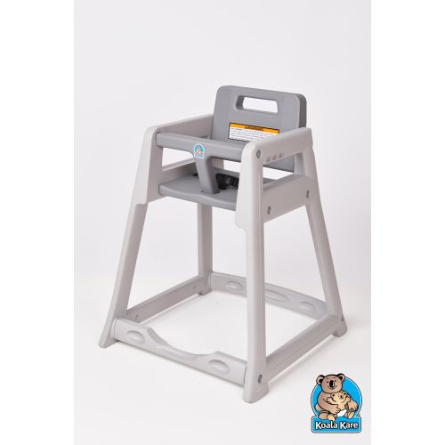 Silla Alta Koala Kare Diner, Gris